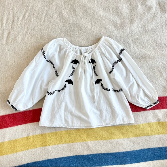 Emerson Fry Lucy Dove embroidered top - Picture 7 of 12